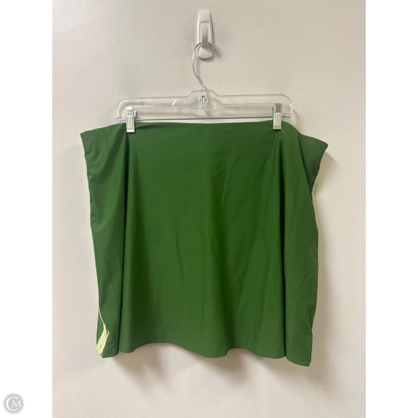 Athletic Skort By Clothes Mentor In Green, Size: 2x