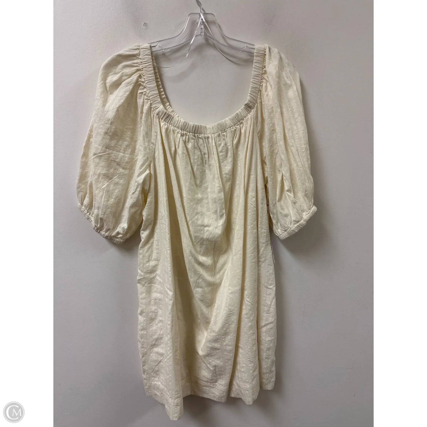 Dress Casual Midi By Old Navy In Cream, Size: L