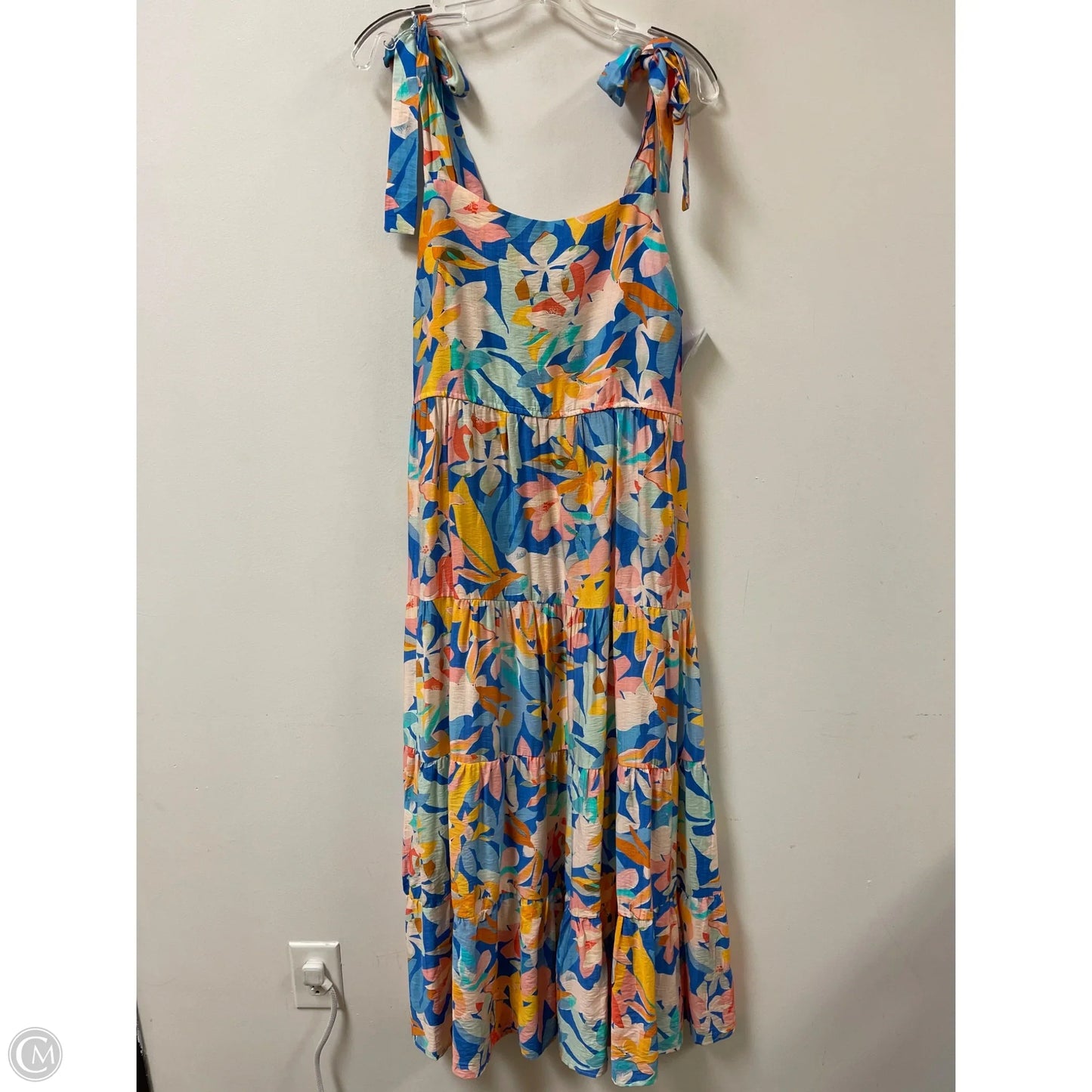 Dress Casual Maxi By Clothes Mentor In Floral Print, Size: M