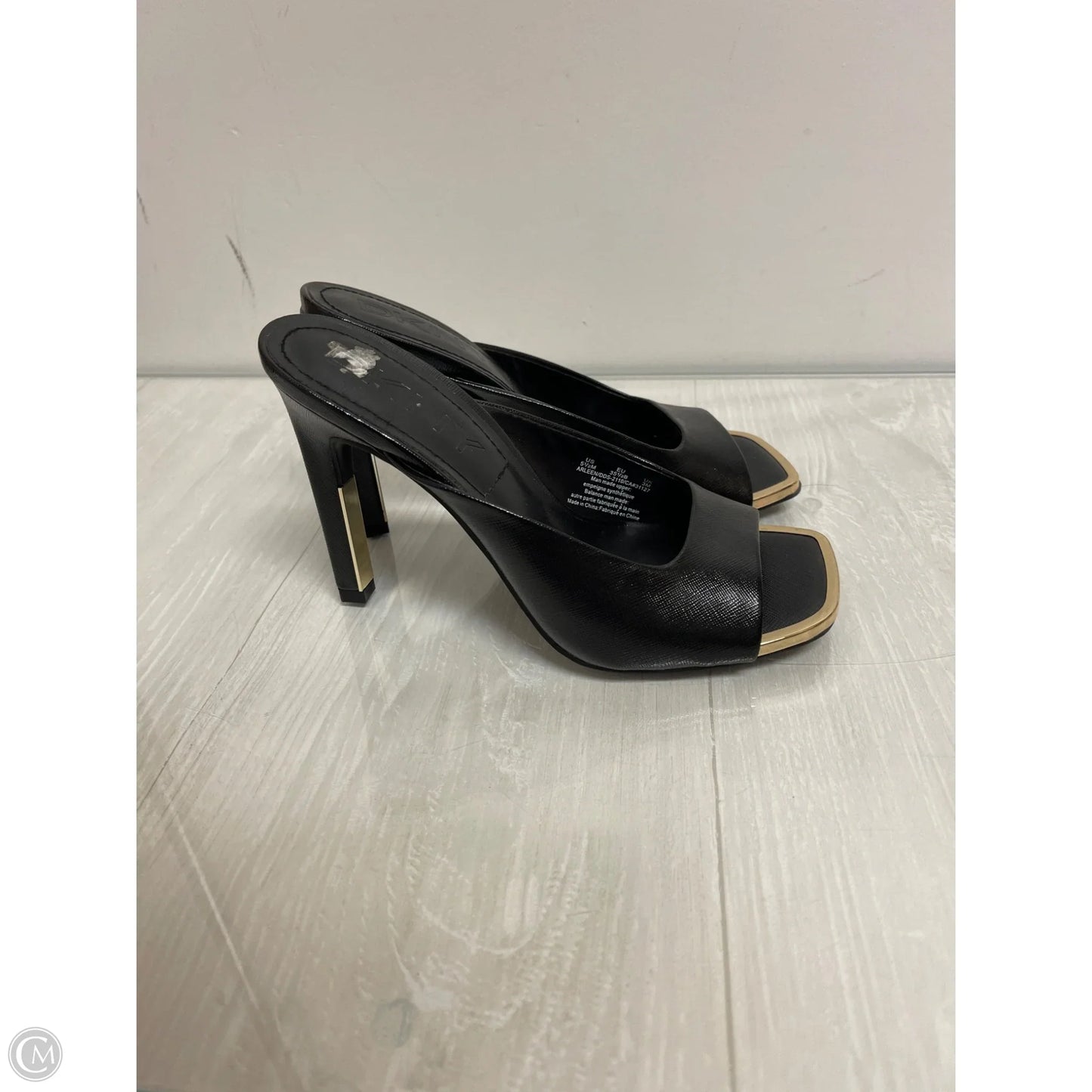 Shoes Heels Stiletto By Dkny In Black, Size: 5.5