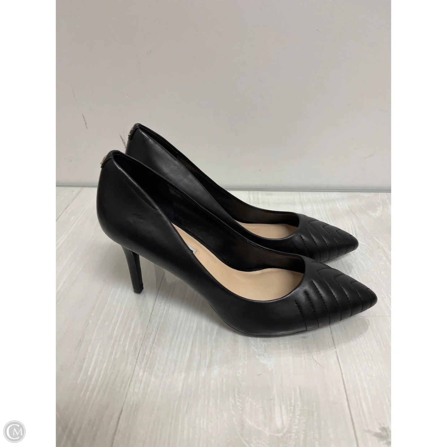 Shoes Designer By Karl Lagerfeld In Black, Size: 9