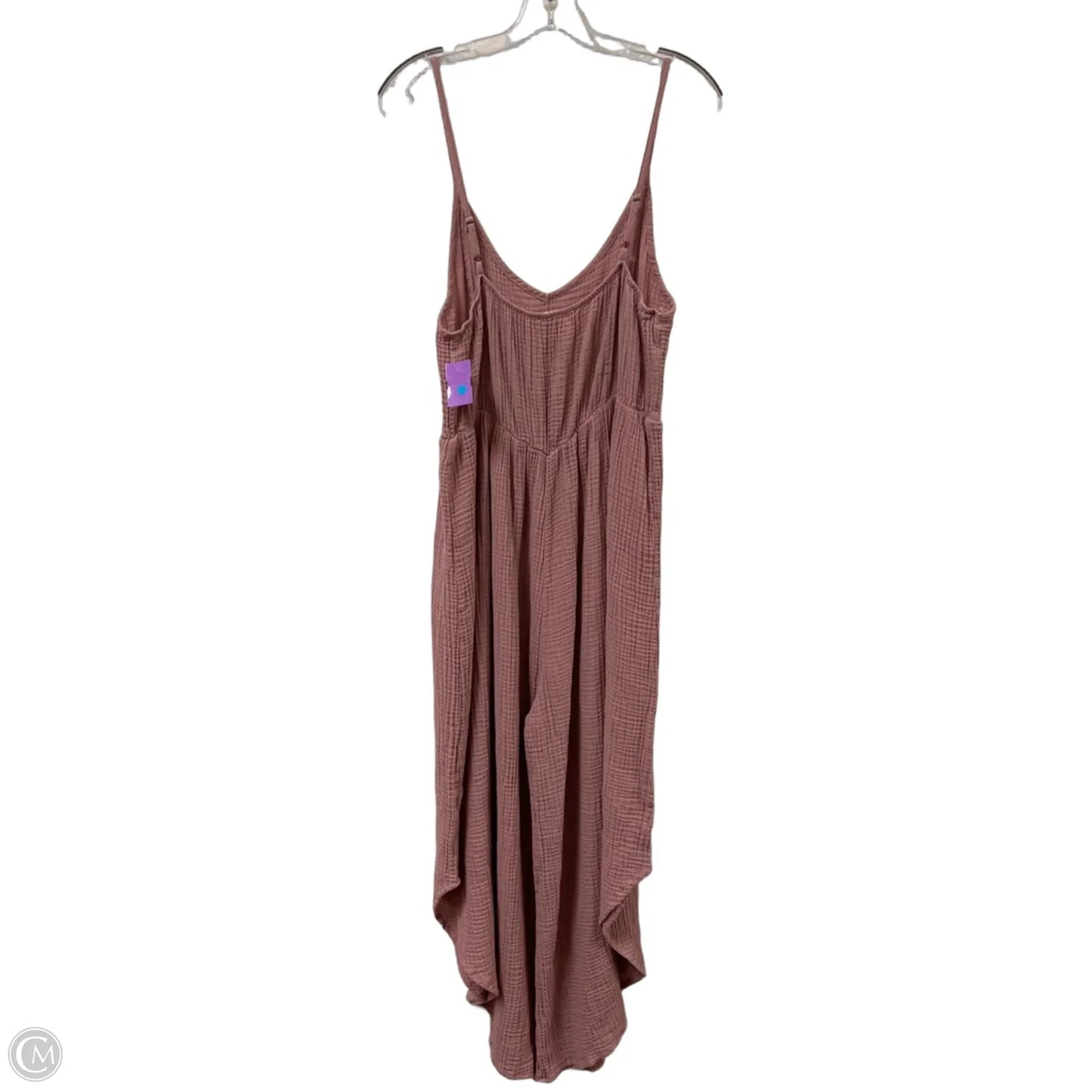 Jumpsuit By Geegee In Pink, Size: 1x