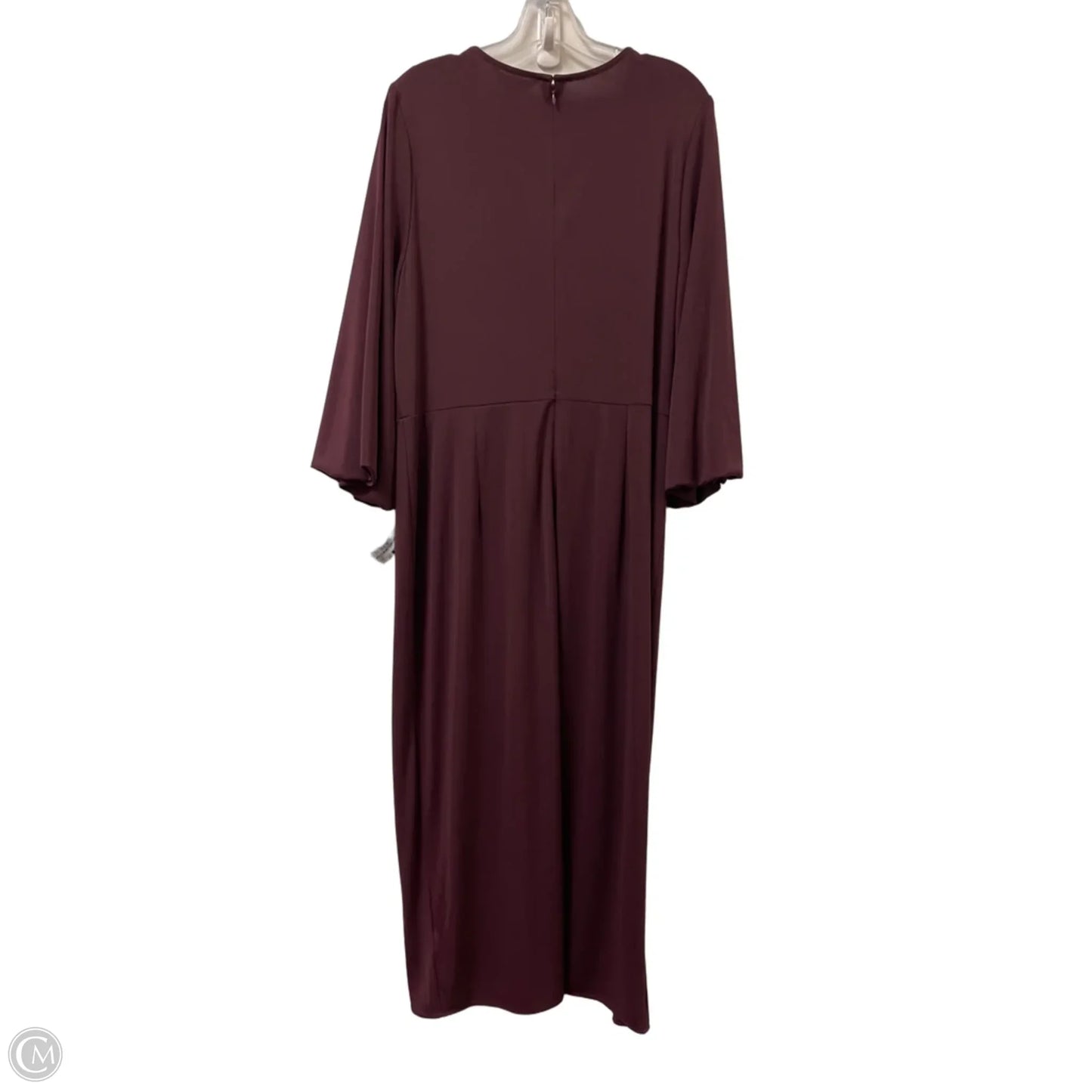 Dress Casual Maxi By Lauren By Ralph Lauren In Purple, Size: 16