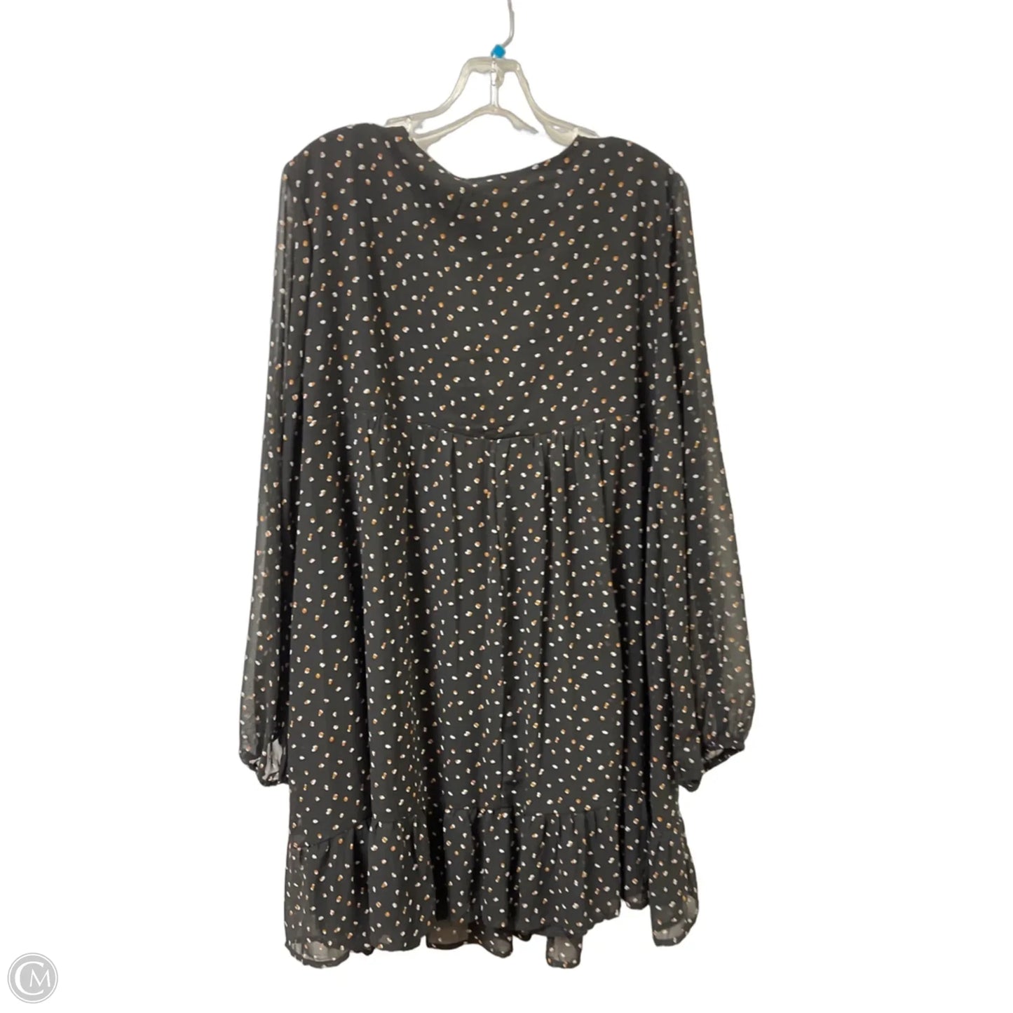 Dress Casual Midi By Rusttydustty In Bronze, Size: 2x