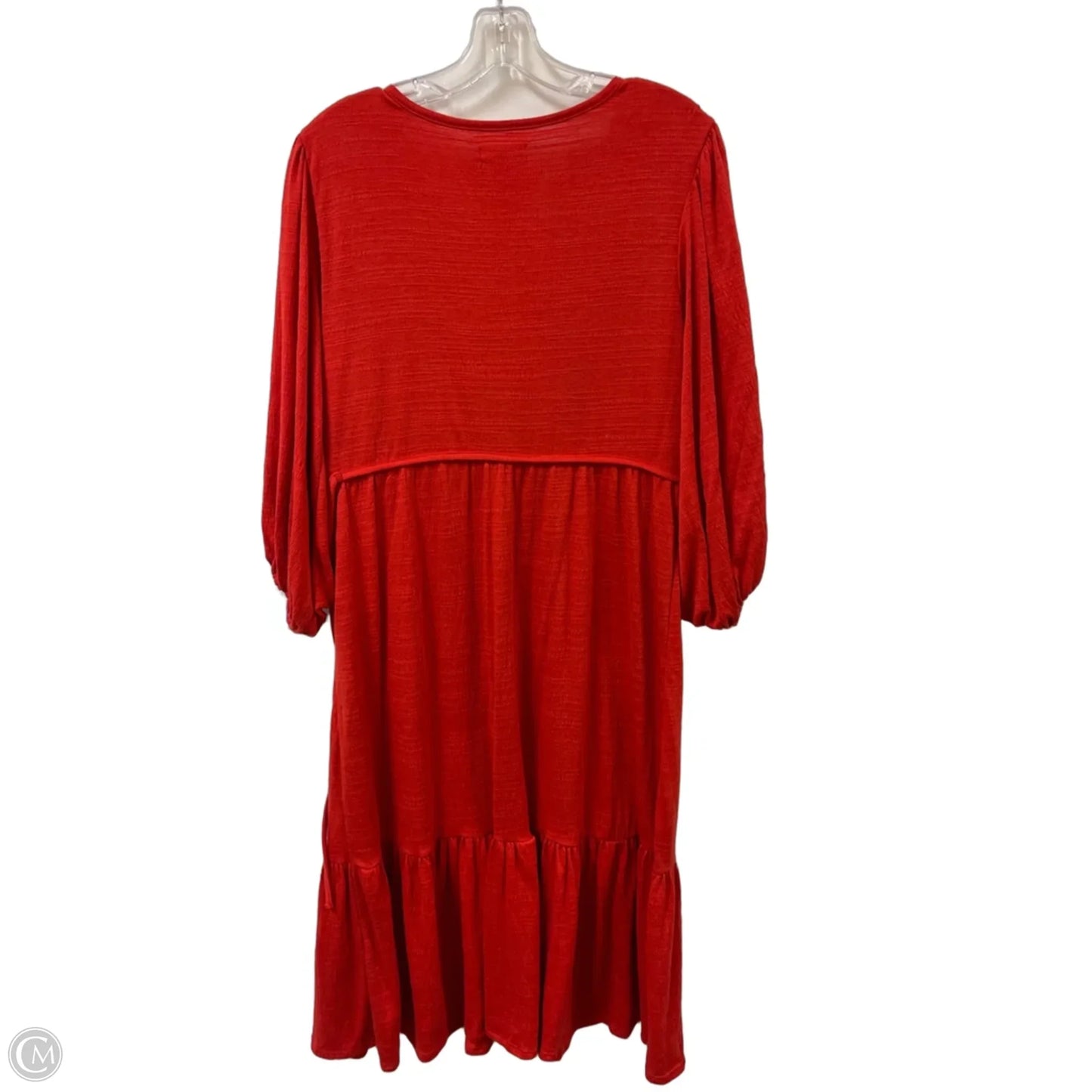 Dress Casual Maxi By Max Studio In Red, Size: L