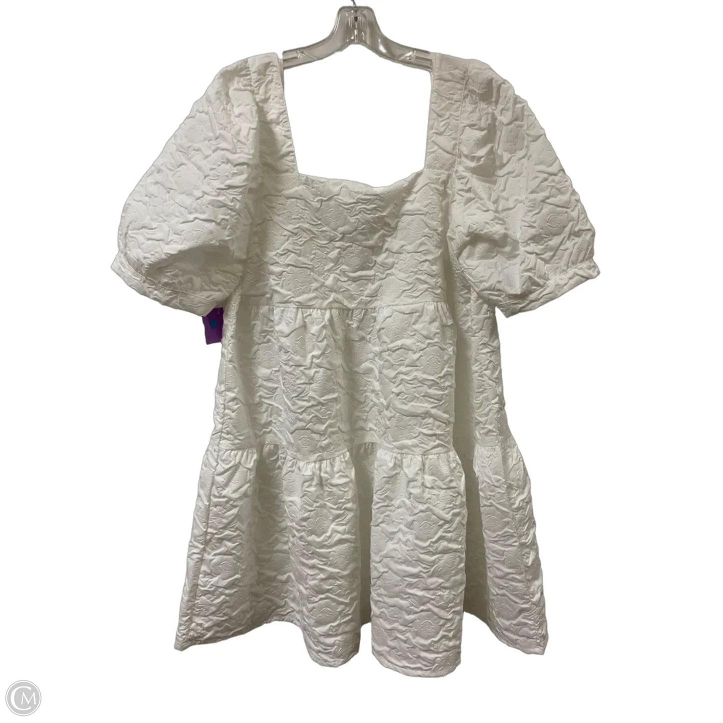 Dress Casual Midi By Mudpie In White, Size: L