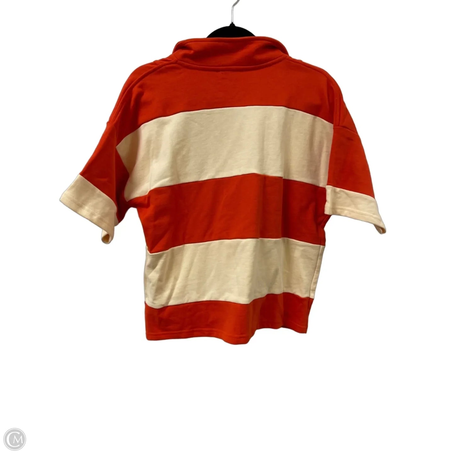 Sweater Short Sleeve By Clothes Mentor In Orange, Size: S