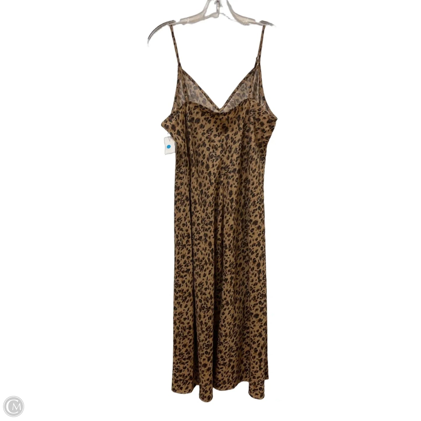 Dress Casual Maxi By Clothes Mentor In Animal Print, Size: Xl