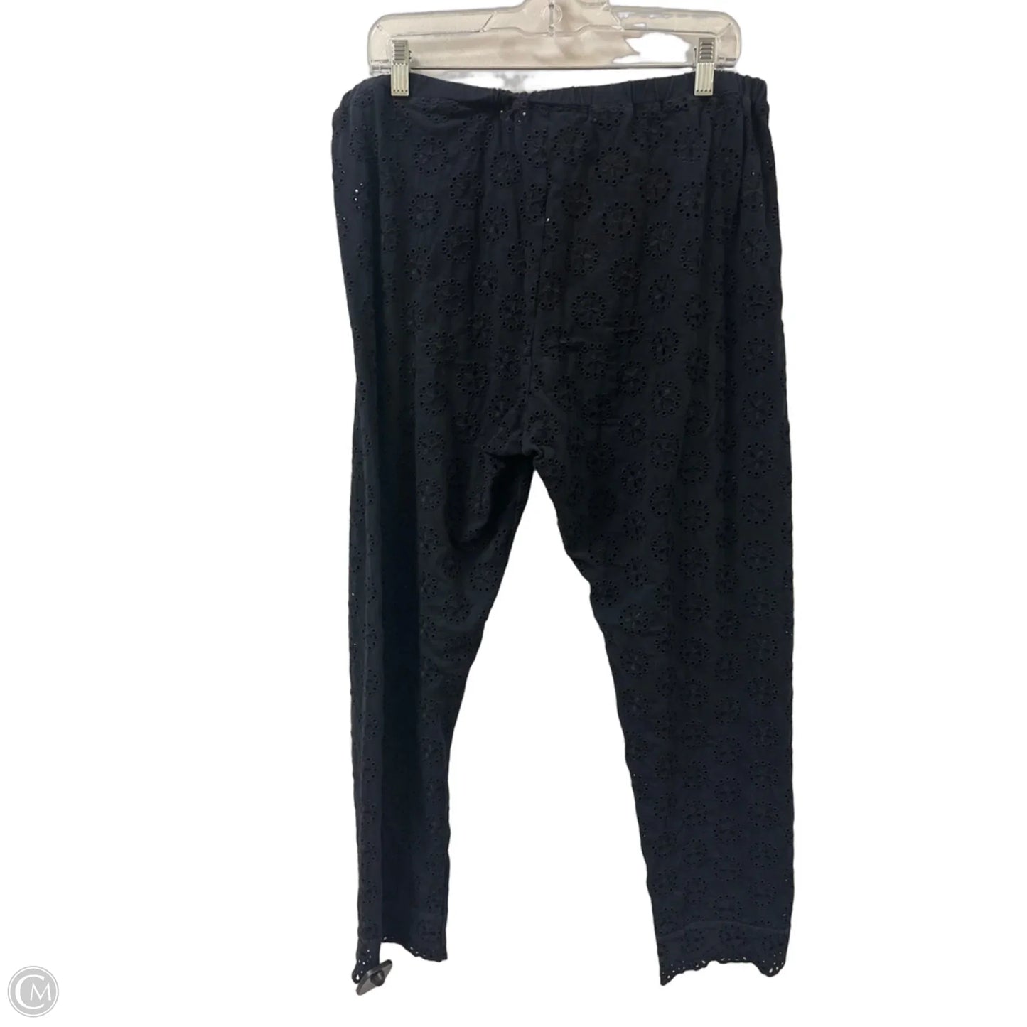 Pants Designer By Johnny Was In Black, Size: 18
