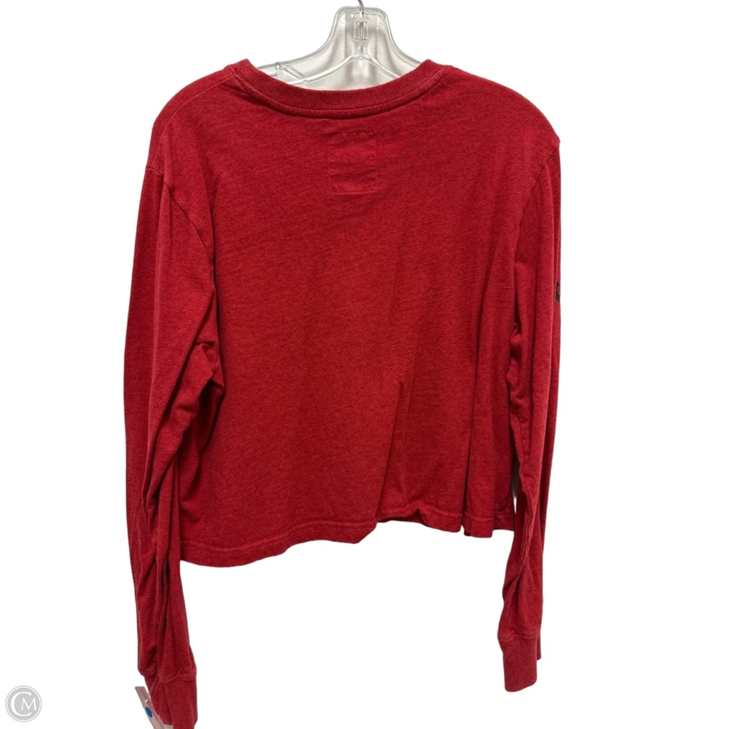Top Long Sleeve By Pendleton In Red, Size: M
