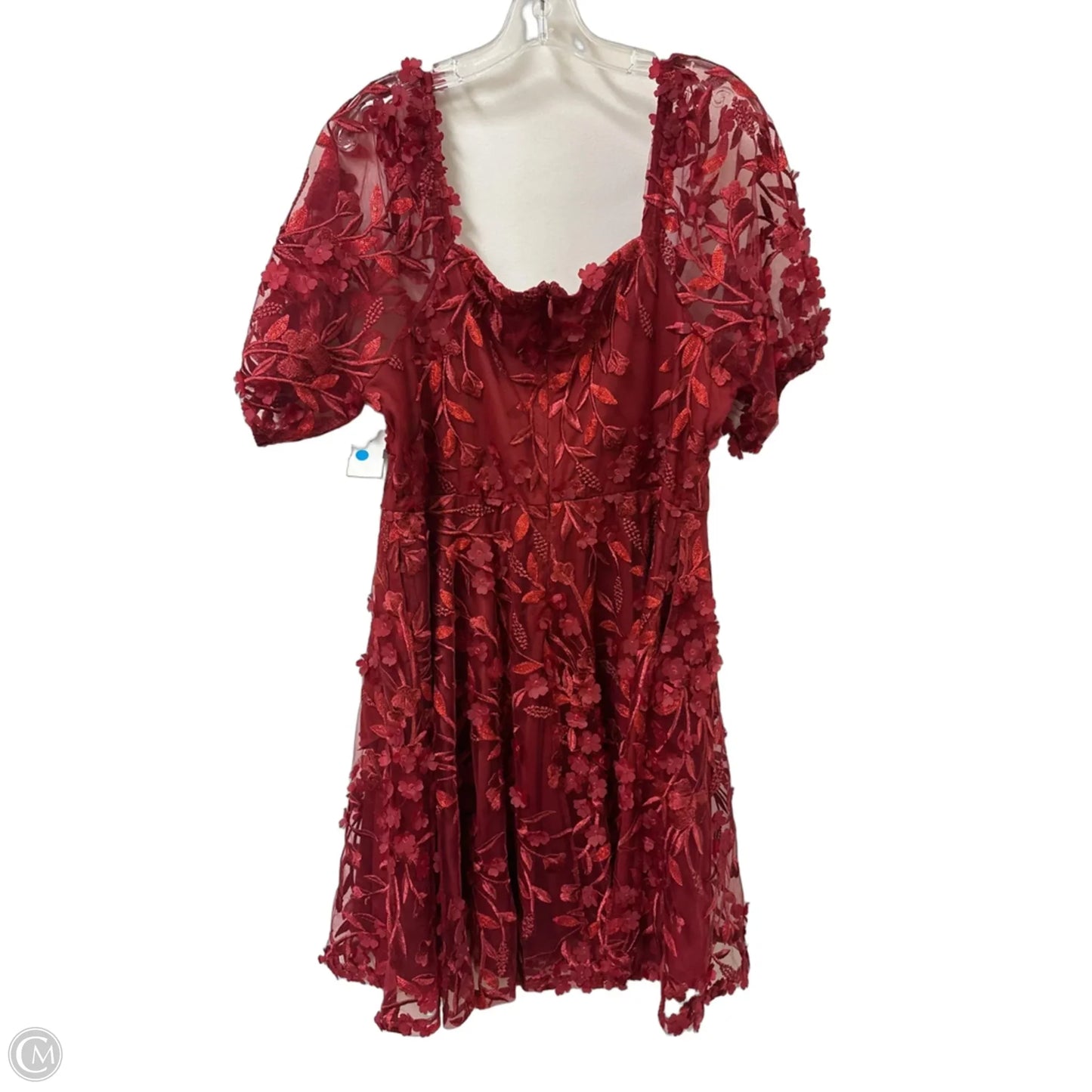 Dress Party Midi By Torrid In Red, Size: M