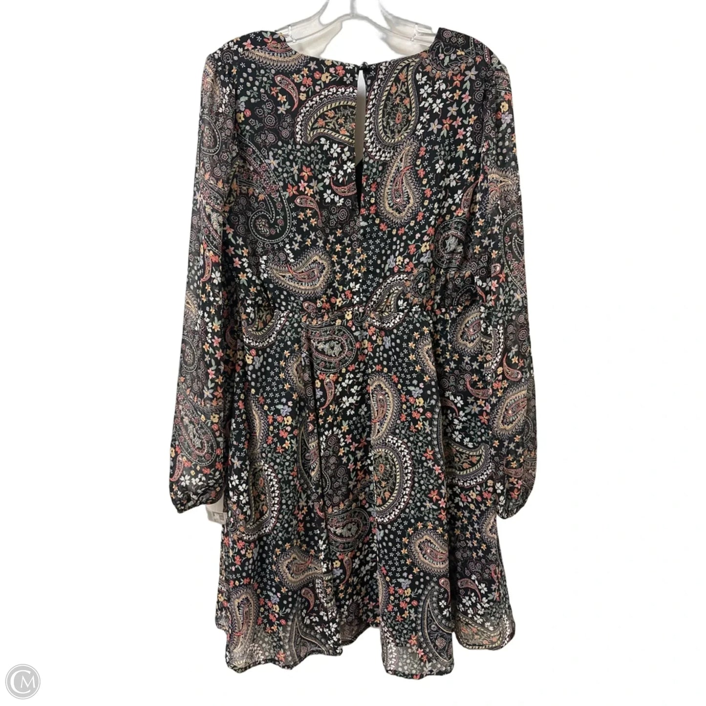 Dress Casual Midi By Torrid In Floral Print, Size: L