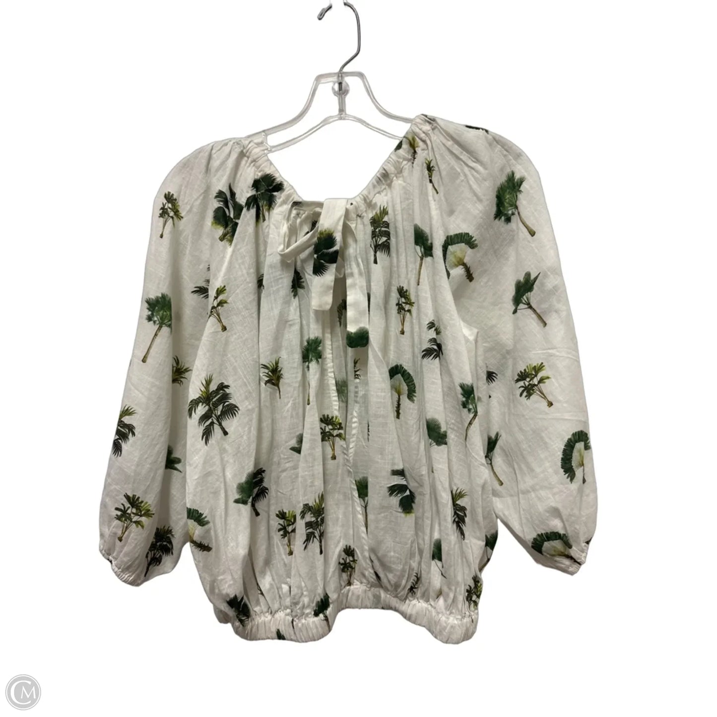 Top Long Sleeve By Clothes Mentor In Green, Size: S