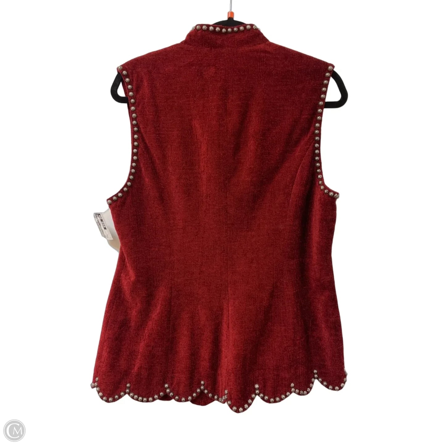 Vest Other By Double D Ranch In Red, Size: L