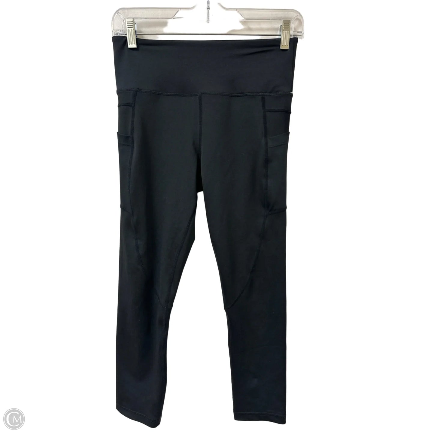 Athletic Capris By Zyia In Black, Size: M