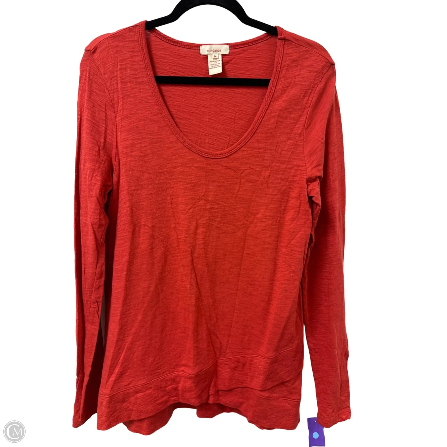 Tunic Long Sleeve By Sundance In Orange, Size: M