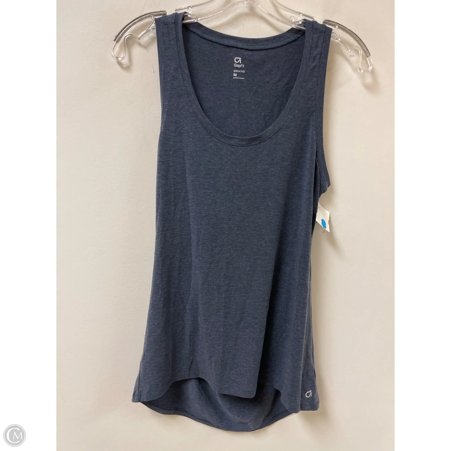 Athletic Tank Top By Gapfit In Blue, Size: M