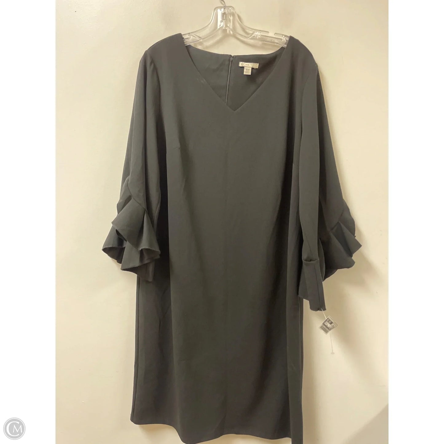 Dress Casual Short By Cato In Black, Size: 1x