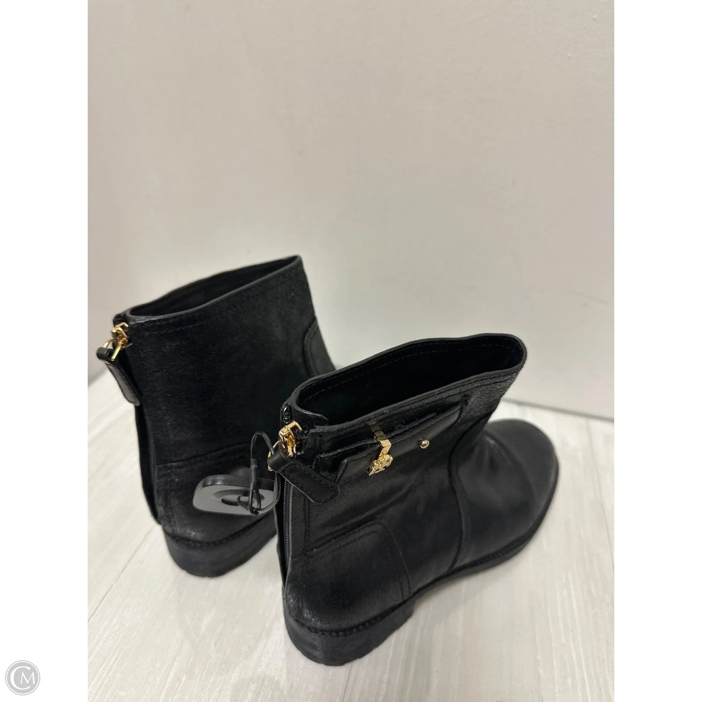 Boots Designer By Tory Burch In Black, Size: 9.5