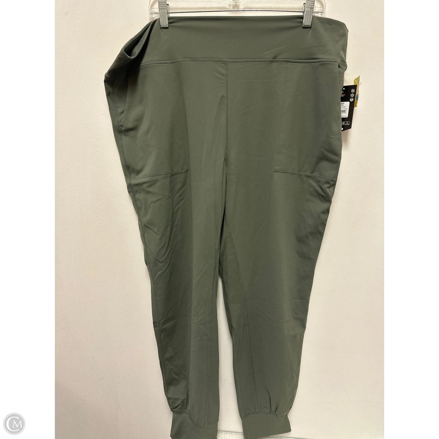 Athletic Pants By Avia In Green, Size: 3x