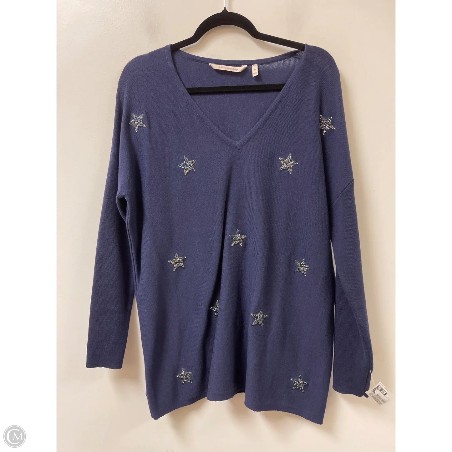 Sweater By Soft Surroundings In Blue, Size: M