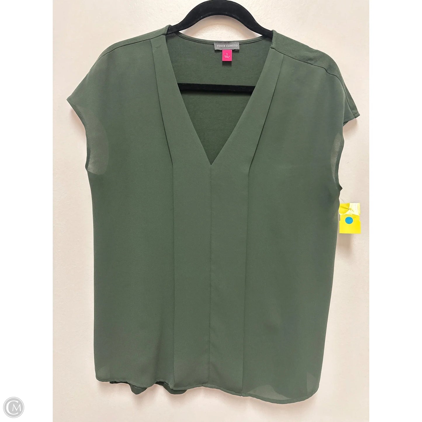 Top Sleeveless By Vince Camuto In Green, Size: S