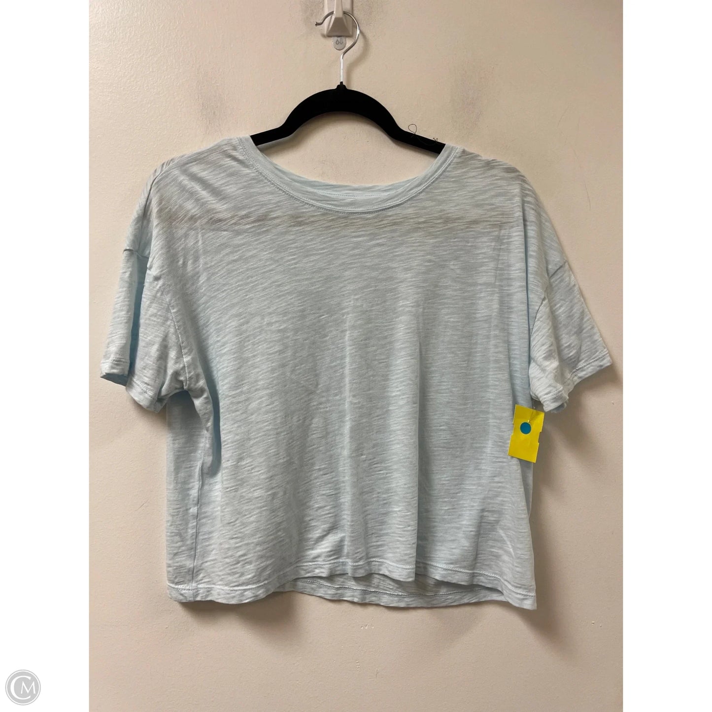 Top Short Sleeve By Old Navy In Blue, Size: M