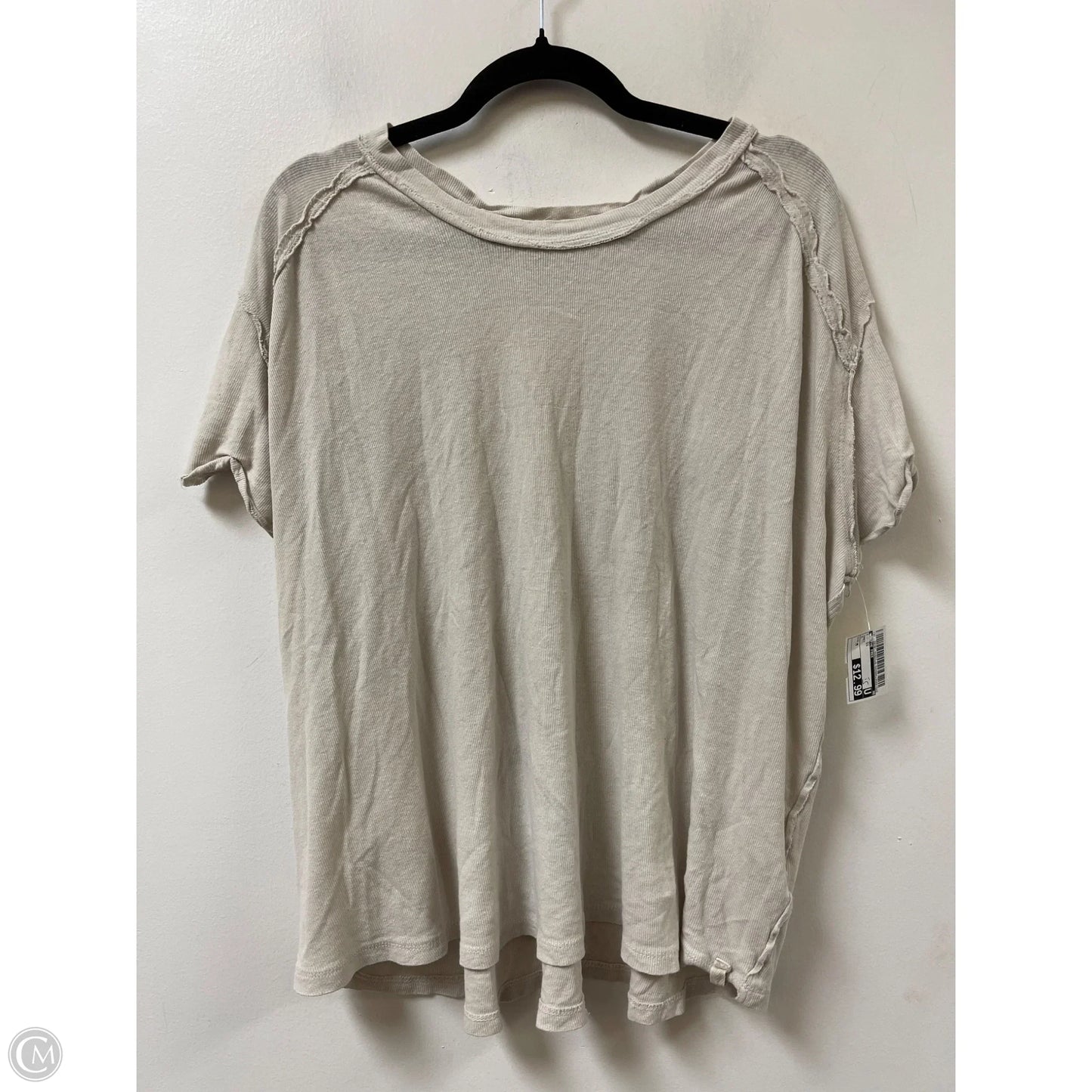 Top Short Sleeve By We The Free In Grey, Size: M