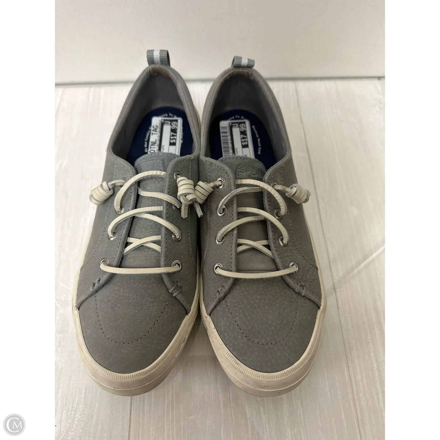 Shoes Flats By Sperry In Grey, Size: 10