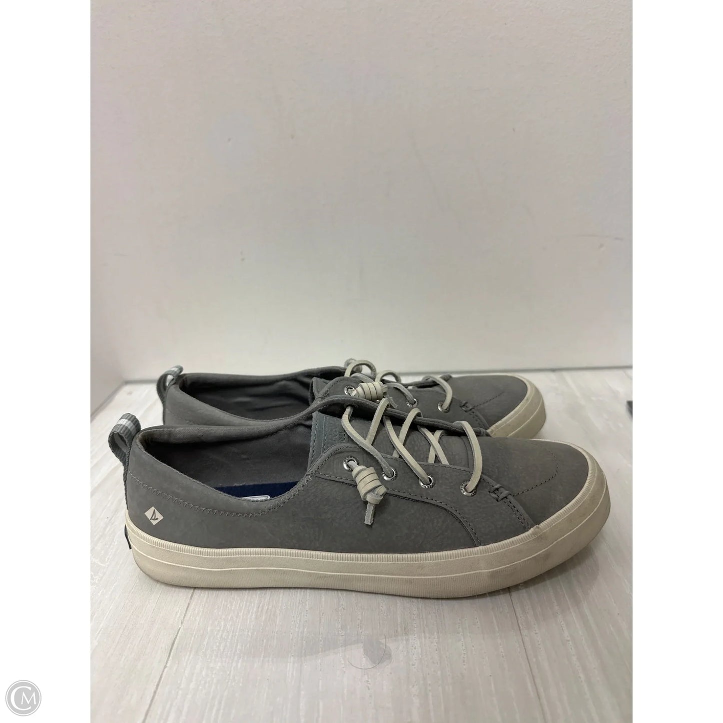 Shoes Flats By Sperry In Grey, Size: 10