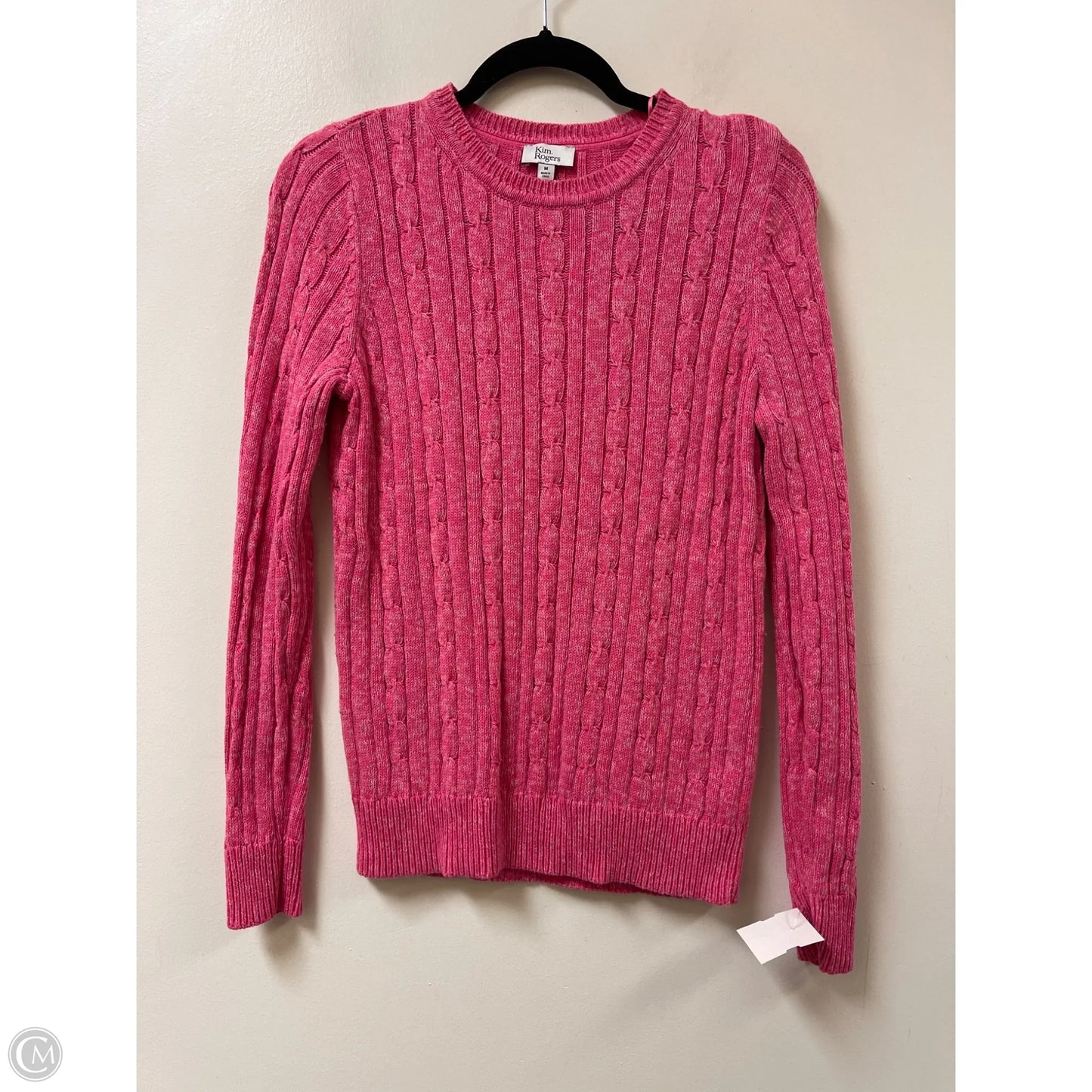 Sweater By Kim Rogers In Pink, Size: M