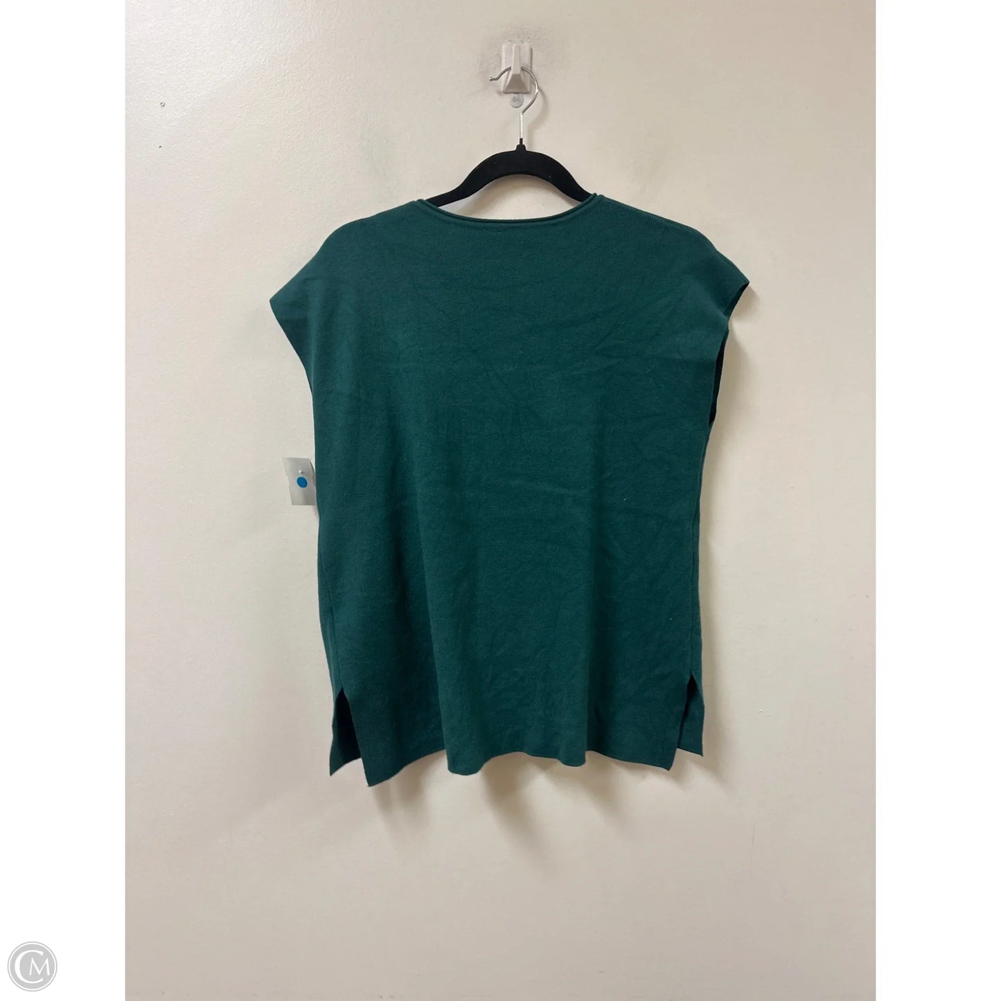 Sweater Short Sleeve By Clothes Mentor In Green, Size: S