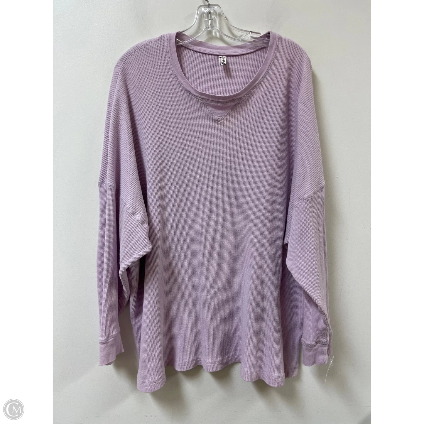 Top Long Sleeve By Free People In Purple, Size: S