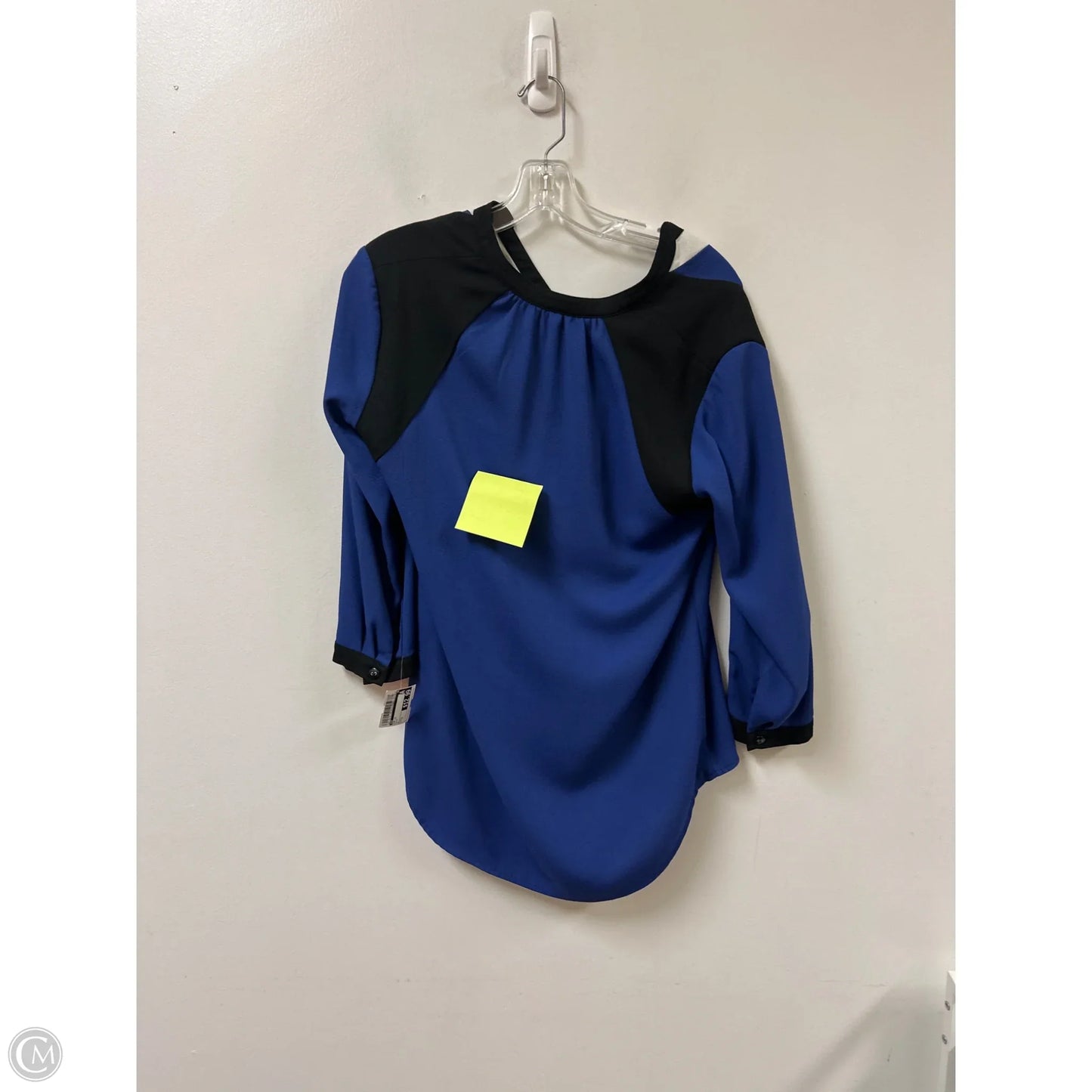 Top Long Sleeve By Kut In Blue, Size: S