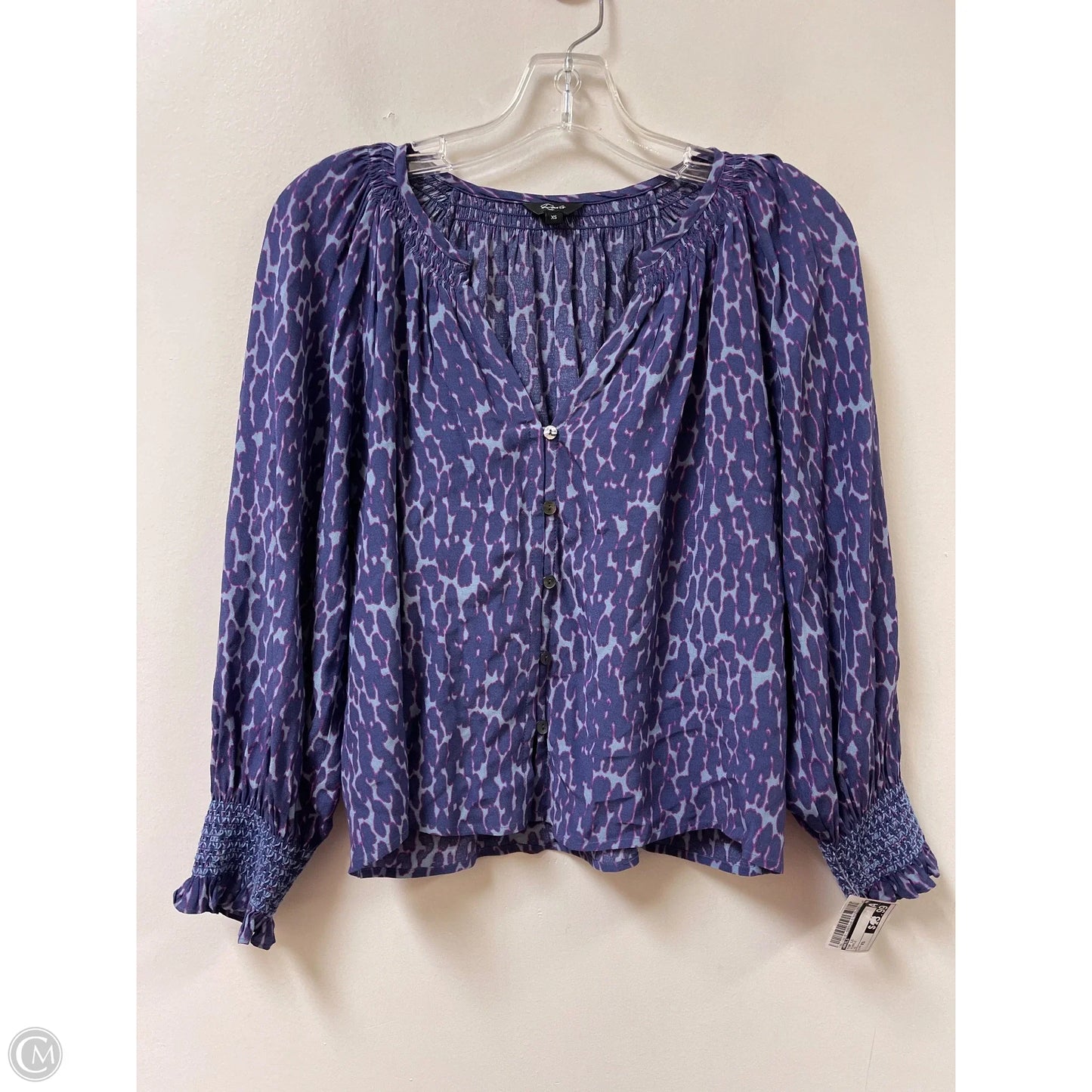 Top Long Sleeve By Rails In Purple, Size: Xs