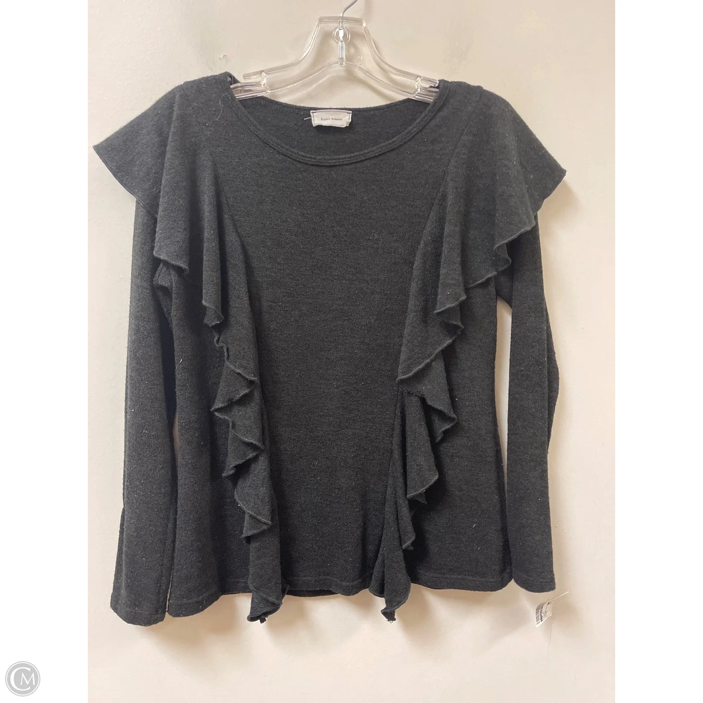 Top Long Sleeve By Clothes Mentor In Black, Size: S