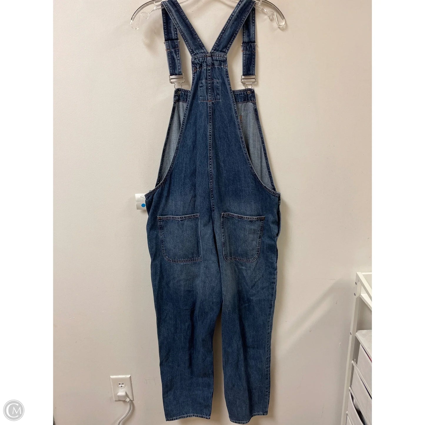 Overalls By Gap In Blue Denim, Size: L