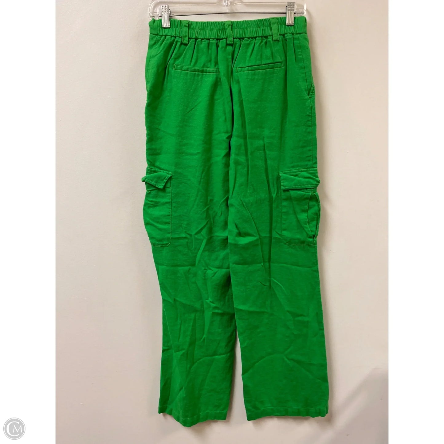 Pants Wide Leg By Love Tree In Green, Size: 8