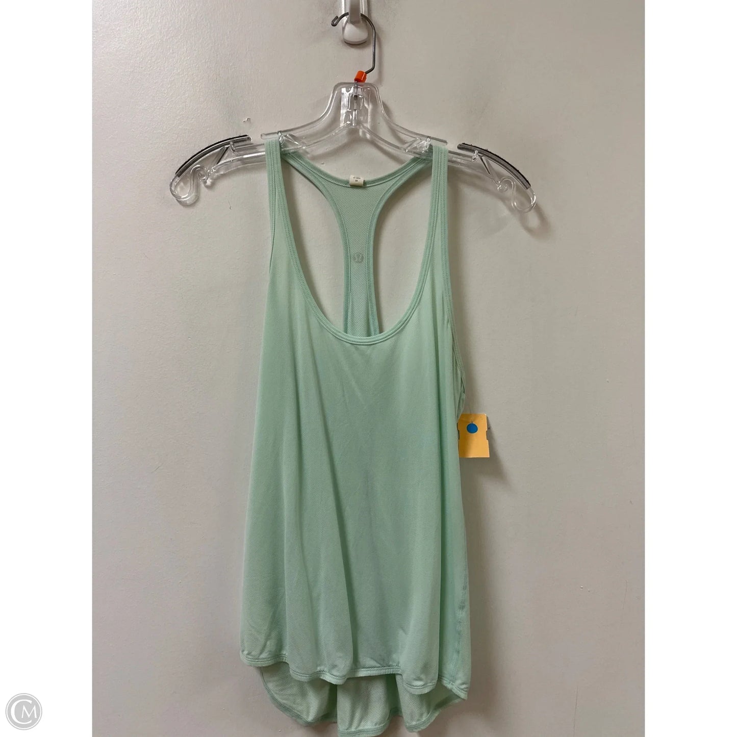 Athletic Tank Top By Lululemon In Green, Size: 6