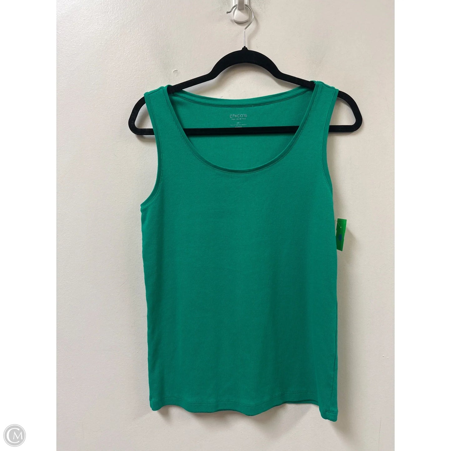 Top Cami By Chicos In Green, Size: L