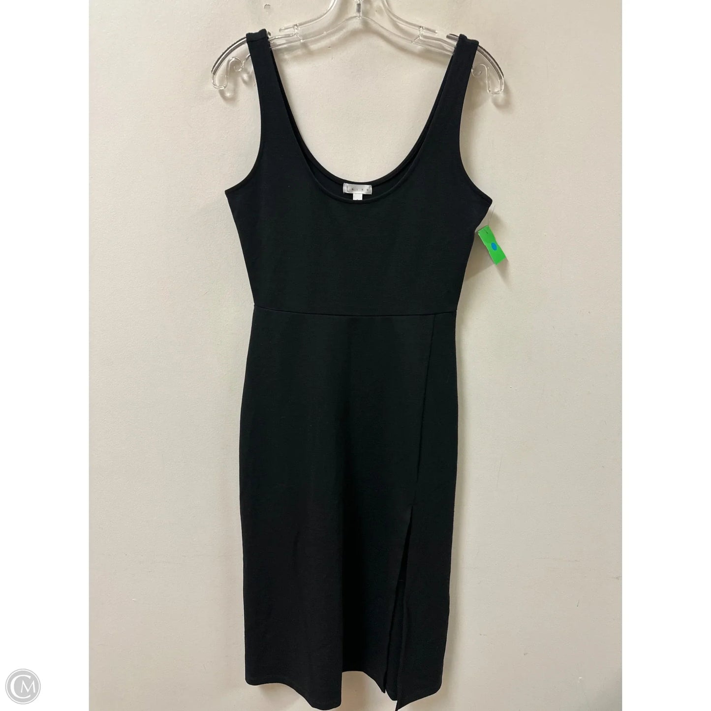 Dress Casual Midi By Leith In Black, Size: M
