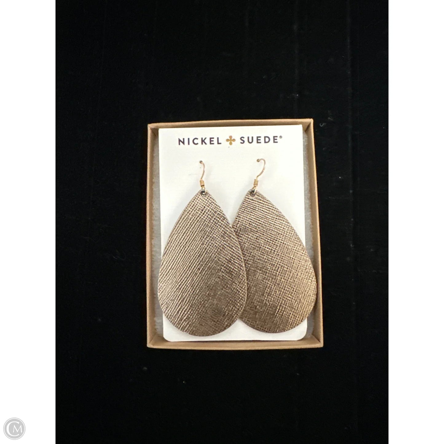 Earrings Dangle/drop By Nickel & Suede