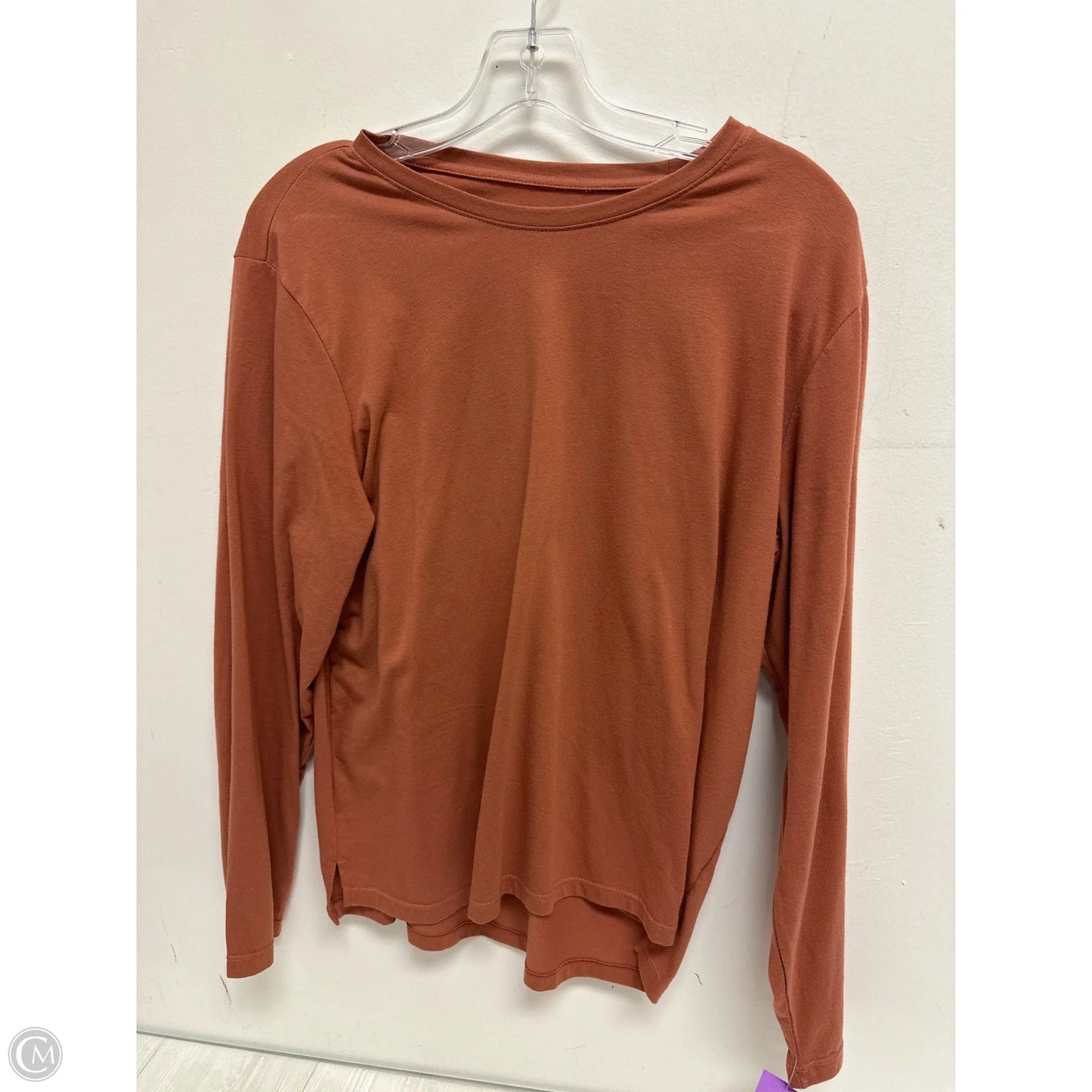Athletic Top Long Sleeve Crewneck By Xersion In Orange, Size: Xl