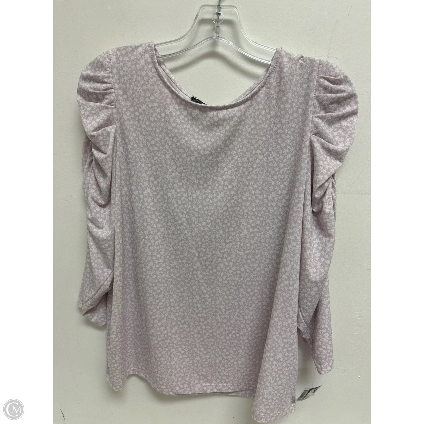 Top Long Sleeve By Adrianna Papell In Purple, Size: M