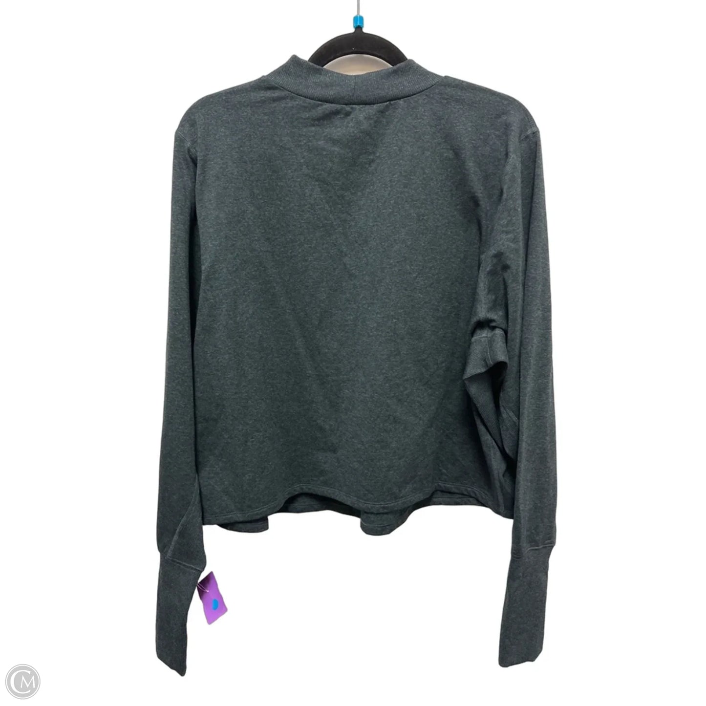 Athletic Top Long Sleeve Crewneck By Old Navy In Grey, Size: 3x