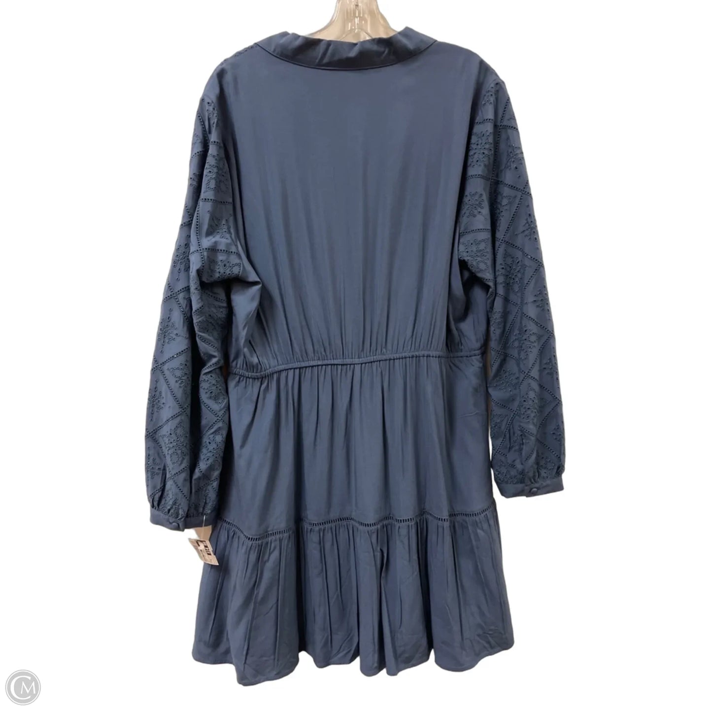 Dress Party Midi By Daniel Rainn In Blue, Size: Xl