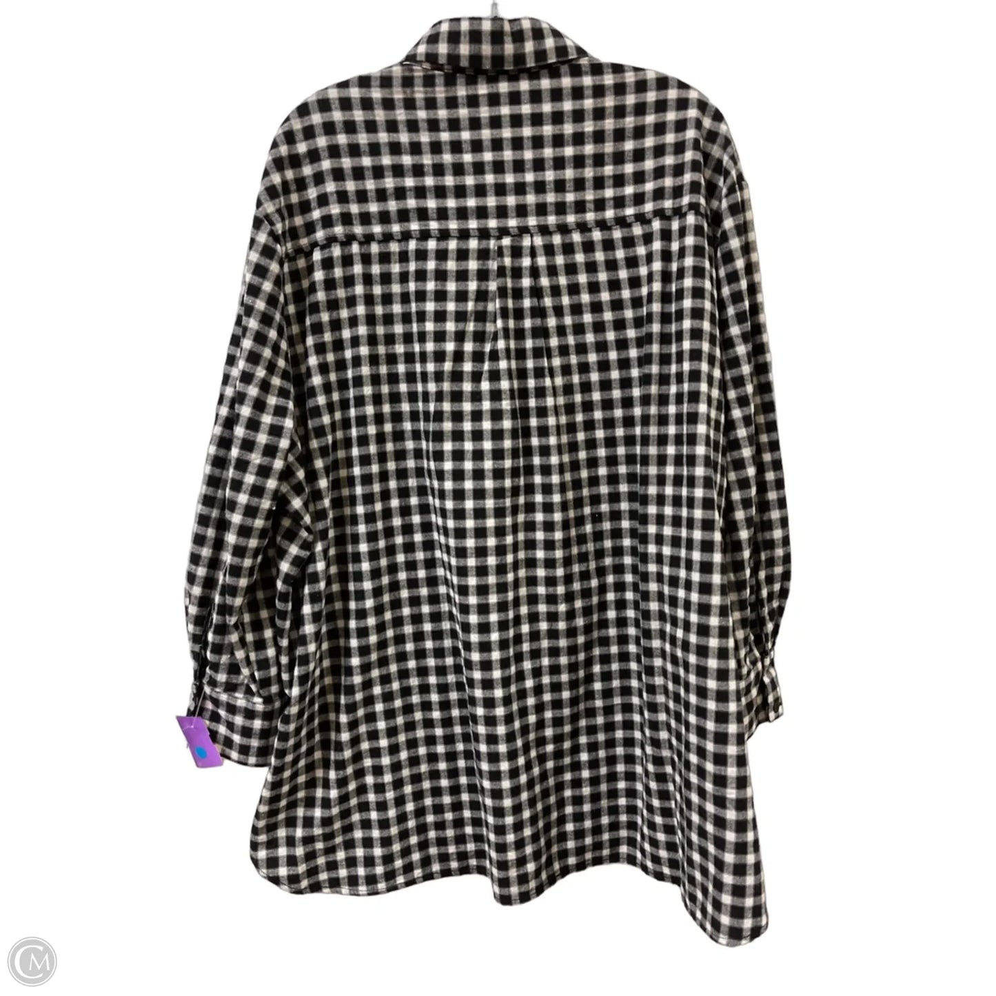 Tunic Long Sleeve By Miss Love In Black, Size: S