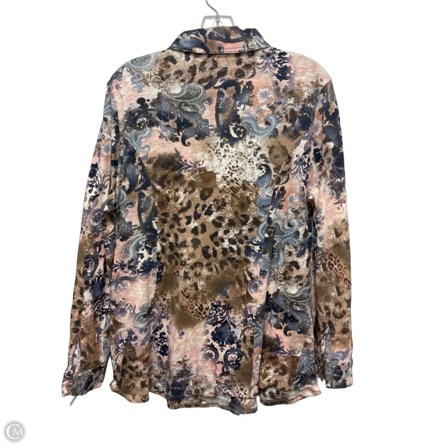 Top Long Sleeve By Soft Surroundings In White, Size: Xl