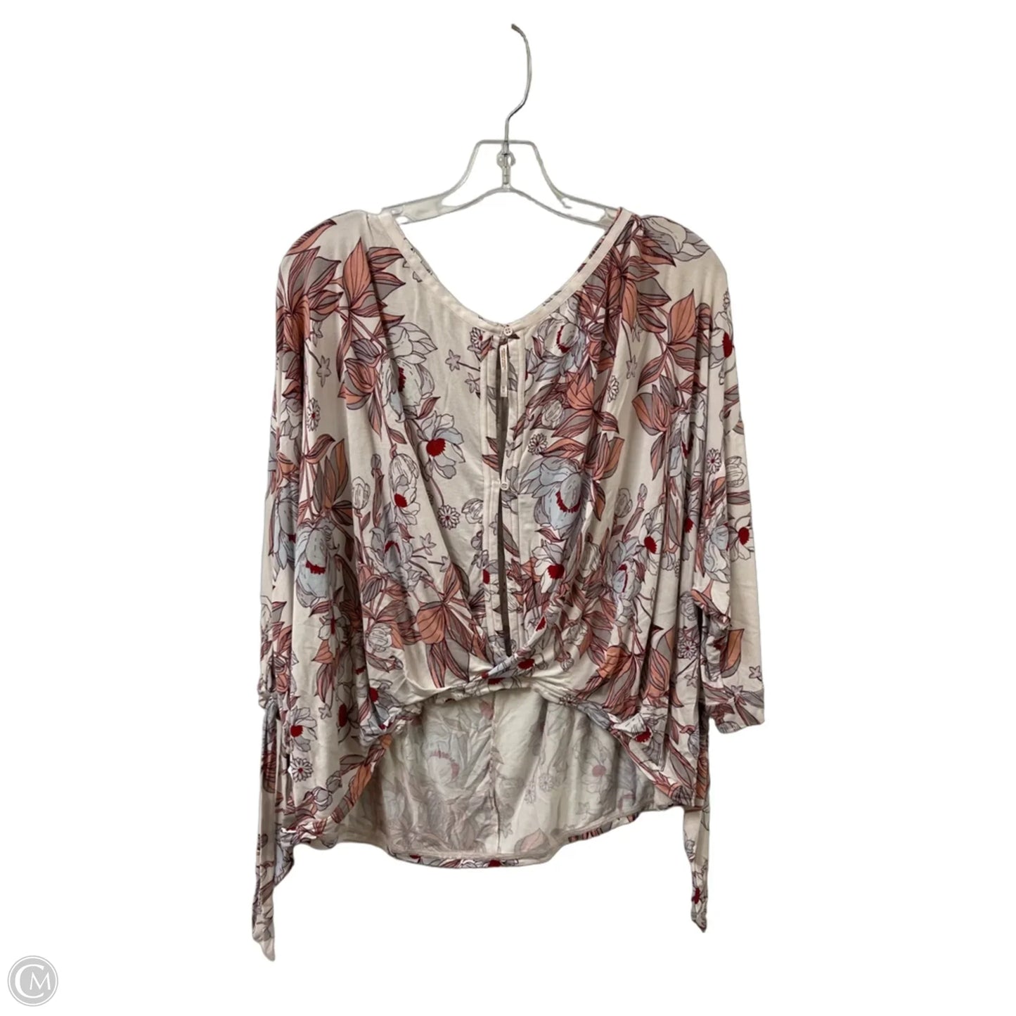 Top Long Sleeve By Free People In Grey, Size: M