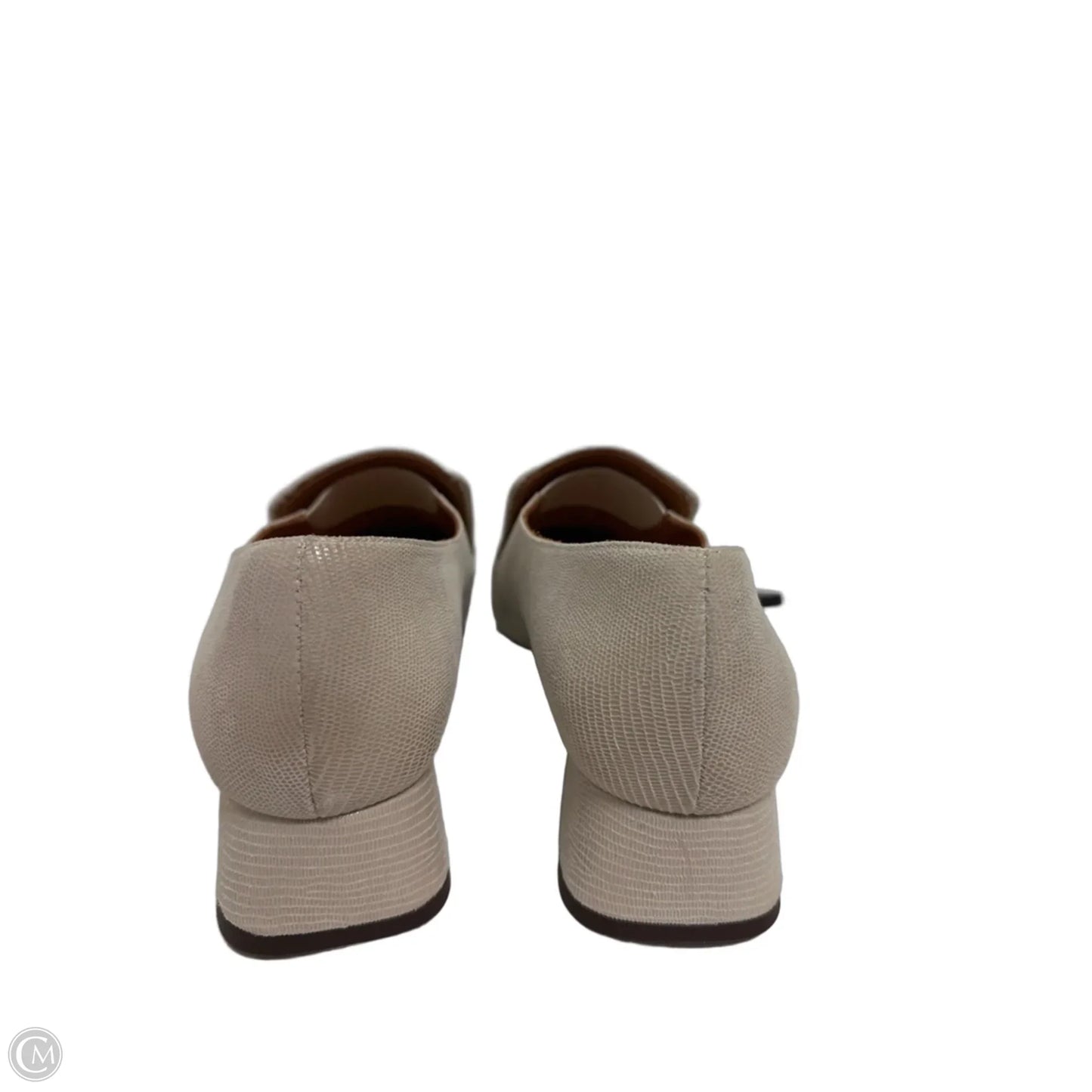 Shoes Heels Block By Cma In Cream, Size: 6.5